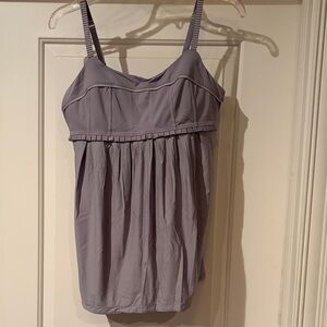 lululemon athletica gray Tank Top
